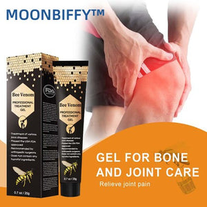 🐝MOONBIFFY™ New Zealand Bee Venom Joint Relief Gel(New Zealand Bee Extract - Specializes in the treatment of orthopedic conditions and arthritic pain)